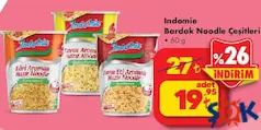 INDOMİE BARDAK NOODLE ÇEŞİTLERİ 60 G INDOMİE BARDAK NOODLE ÇEŞİTLERİ 60 G